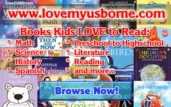 www.lovemyusborne.com Fun and Educational Books!